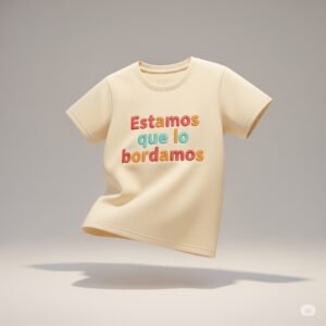 Camiseta Bordada