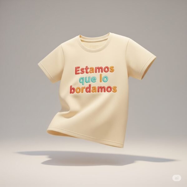 Camiseta Bordada