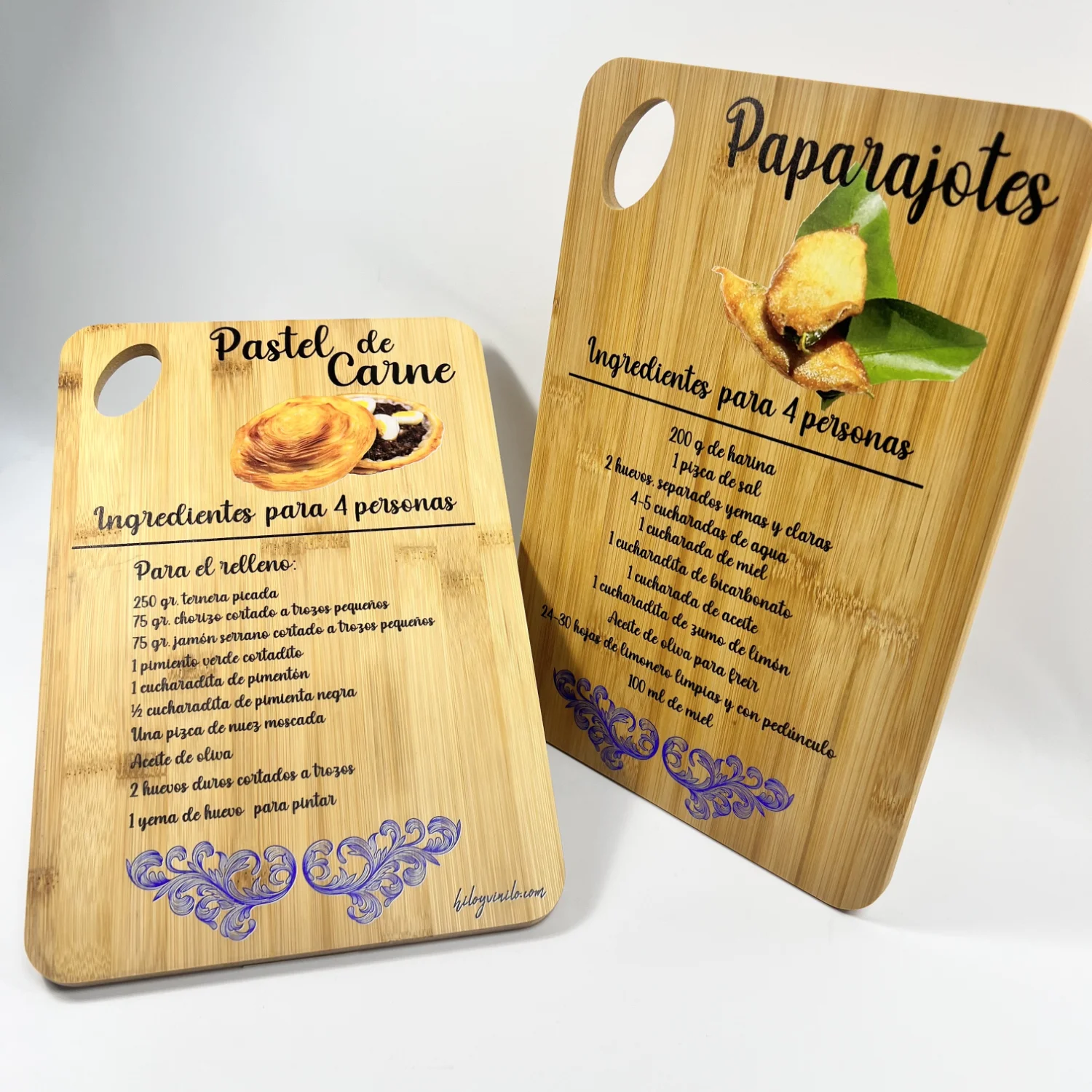 Tabla de Bambú - Receta Tradicional