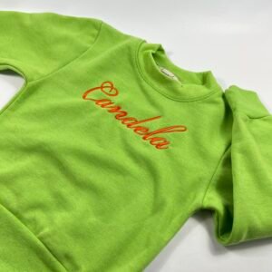 Sudadera con nombre bordado