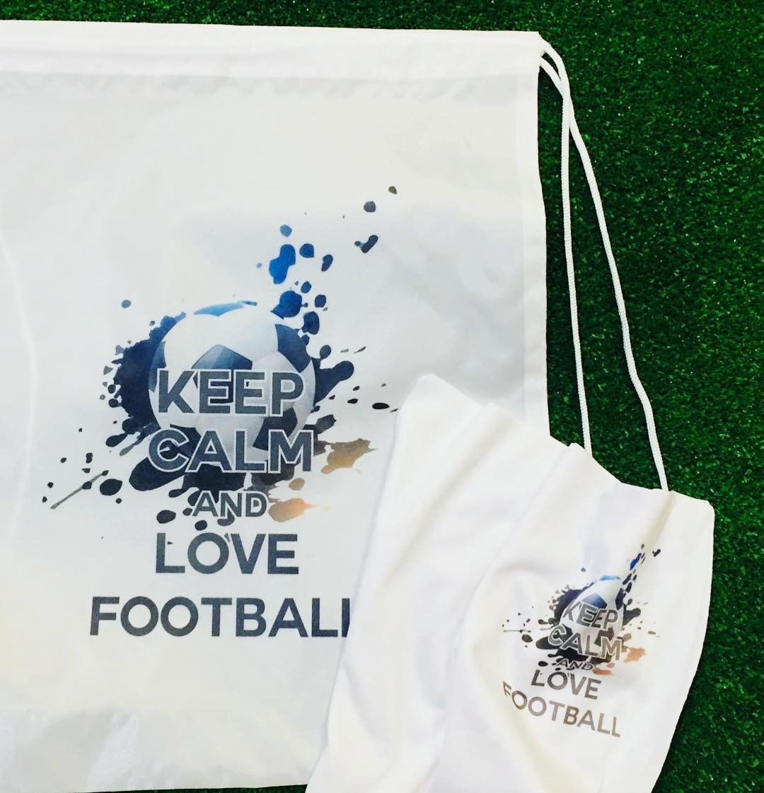 Bolsa poliester blanco - Imagen 3