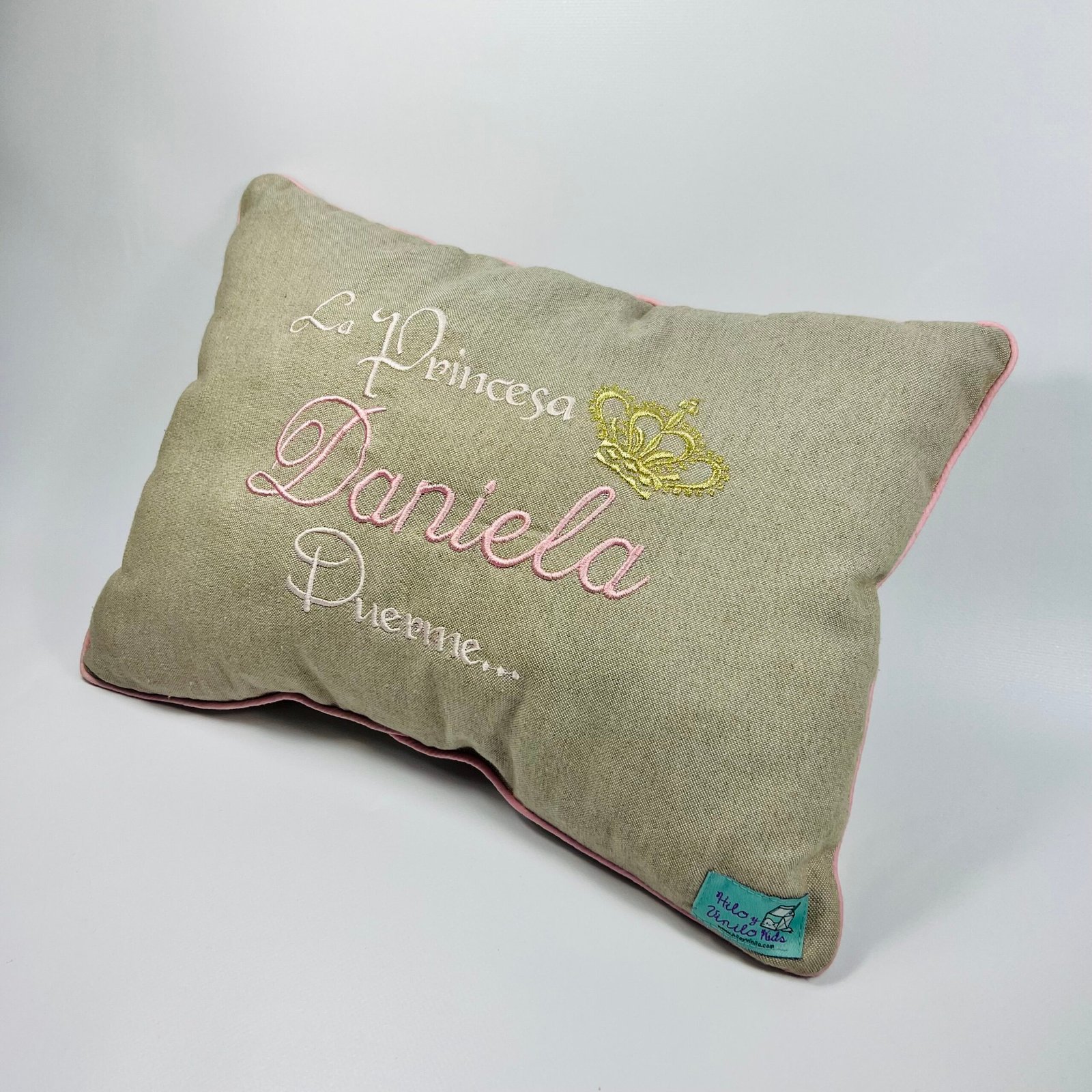 Cojín princesa duerme