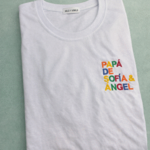 Camiseta papá de...