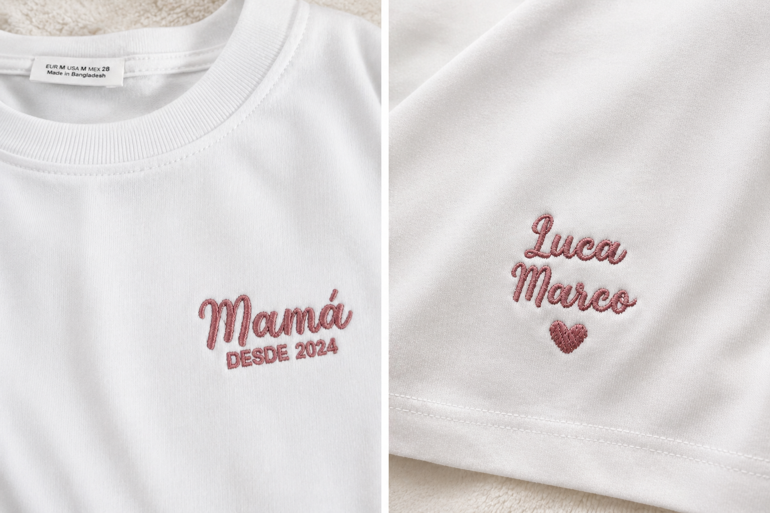 Camiseta mamá desde